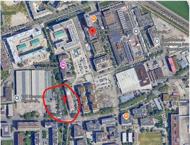 Parkplatz 8050 ZH > Hallenstadion Besuch/temporärer Abstellplatz
