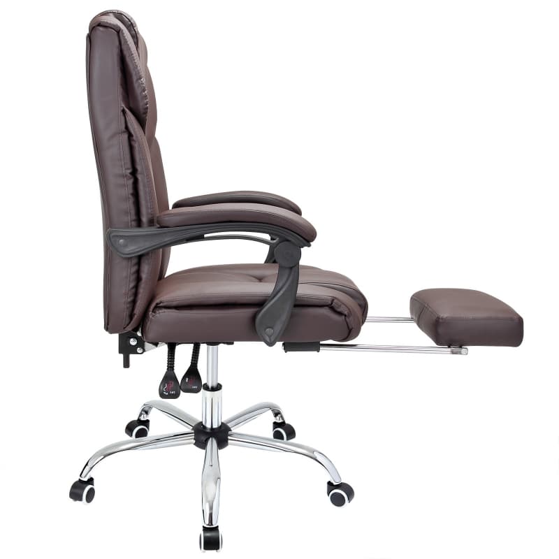 88105086 Premium Chefsessel mit Fußteil braun
