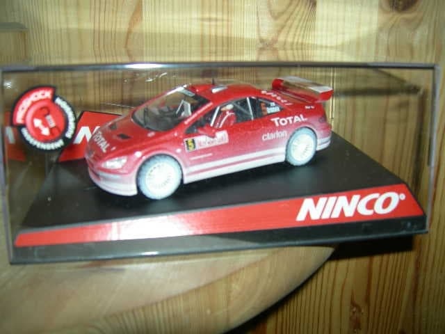 Slotcar Ninco 1:32 4WD Peugeot 307 WRC Neu