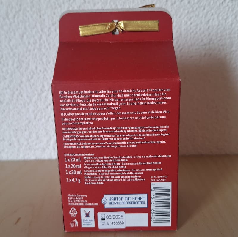 Dresdner Essenz Geschenkset Besinnliche Auszeit, NEU & OVP