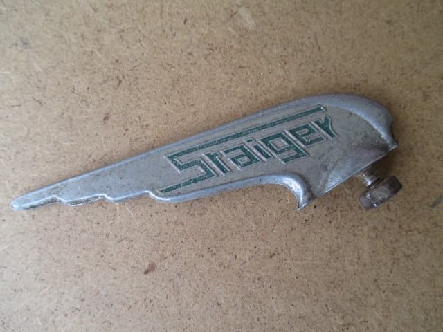 Original Fahrrad Schutzblech Staiger Emblem