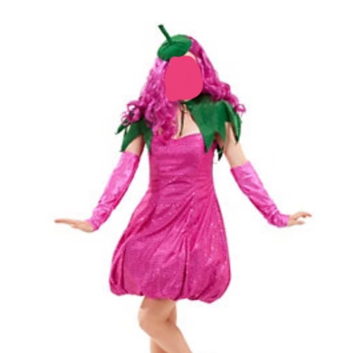 Kostüm "Himbeer" für Damen