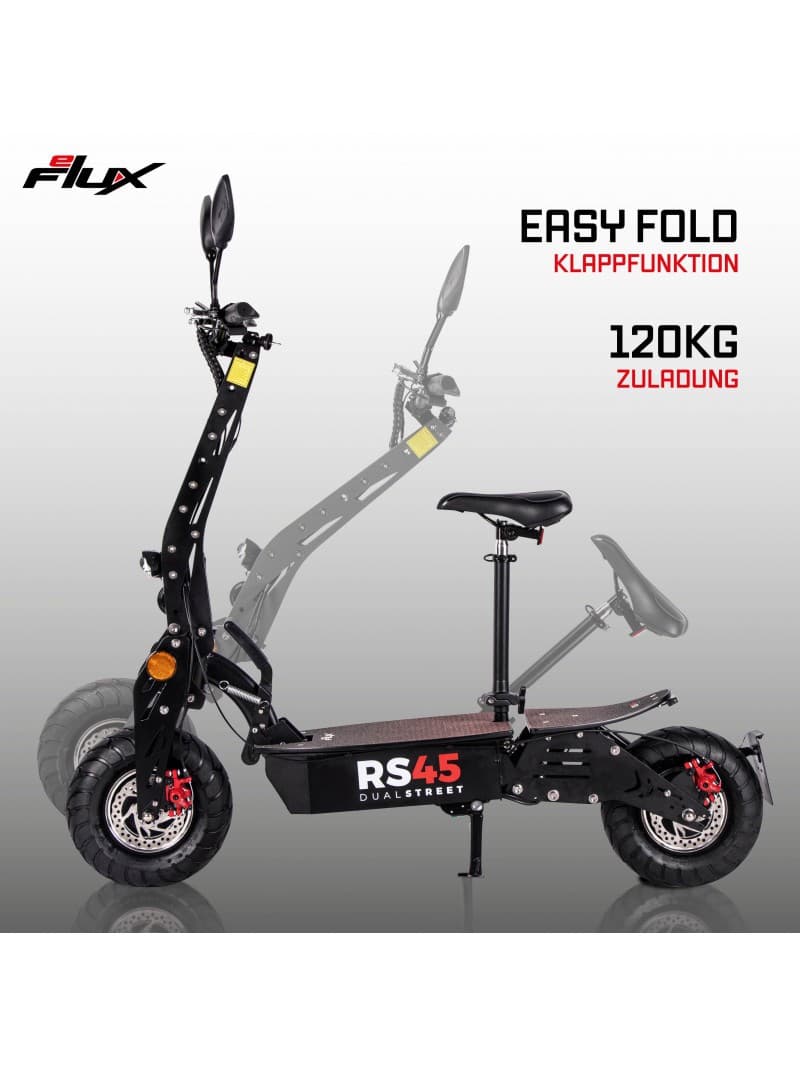 eFlux RS45 Pro Allrad mit Straßenzulassung - 2x1000 Watt