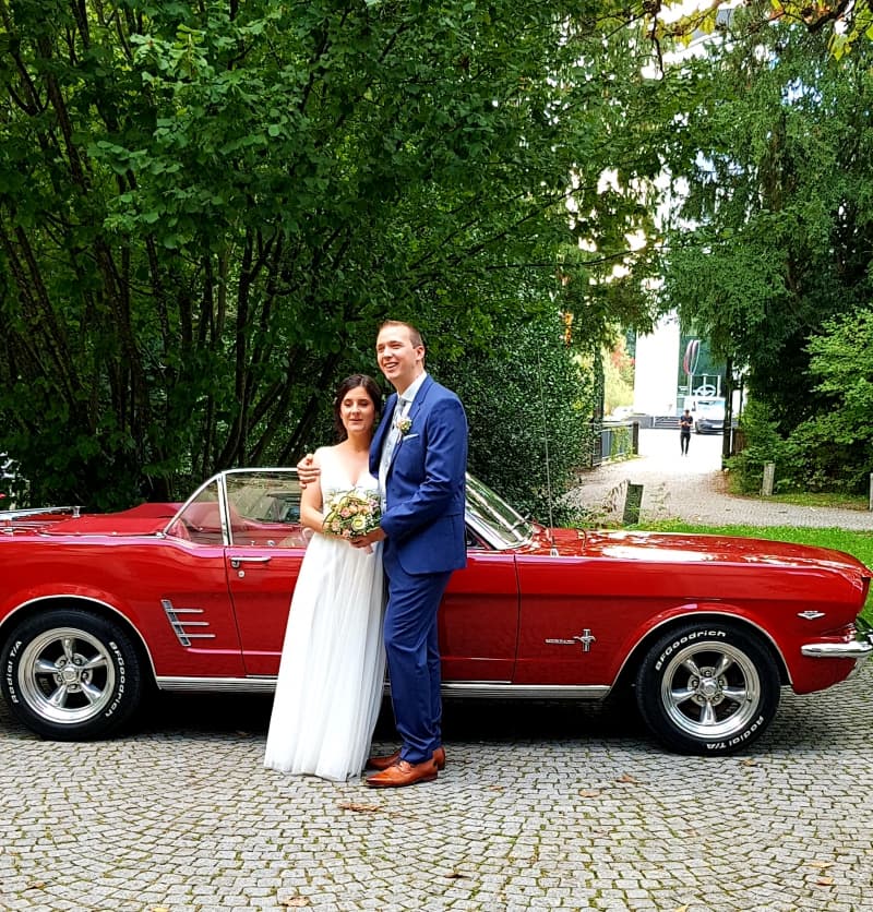 for rent / Miete eine Legende Ford Mustang 1966