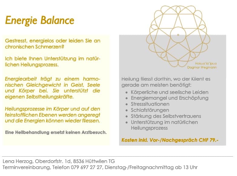 Energie Balance