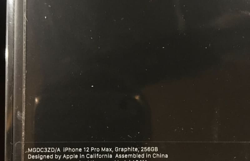 IPhone 12 Pro Max mit 256 GB, Ungeöffnet mit Garantie
