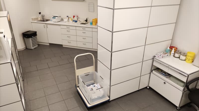 Büroräumlichkeiten in Einkaufszentrum