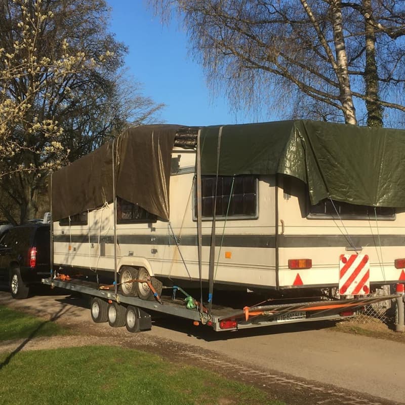 Wohnwagenentsorgung / Wohnwagentransport