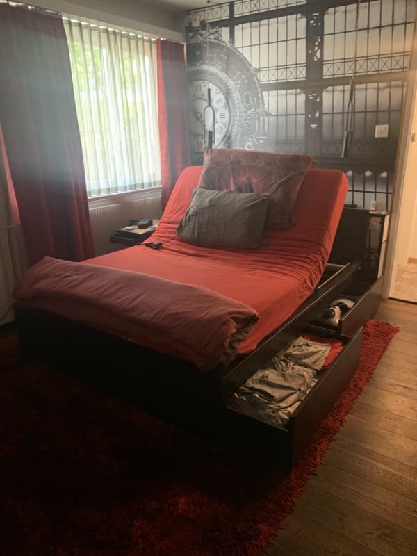 kea Bett Malm 156cmx 210cm Elektrisch verstellbar
