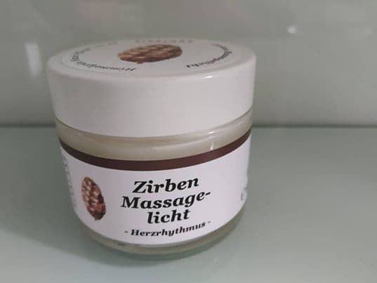 Zirben Massagekerze