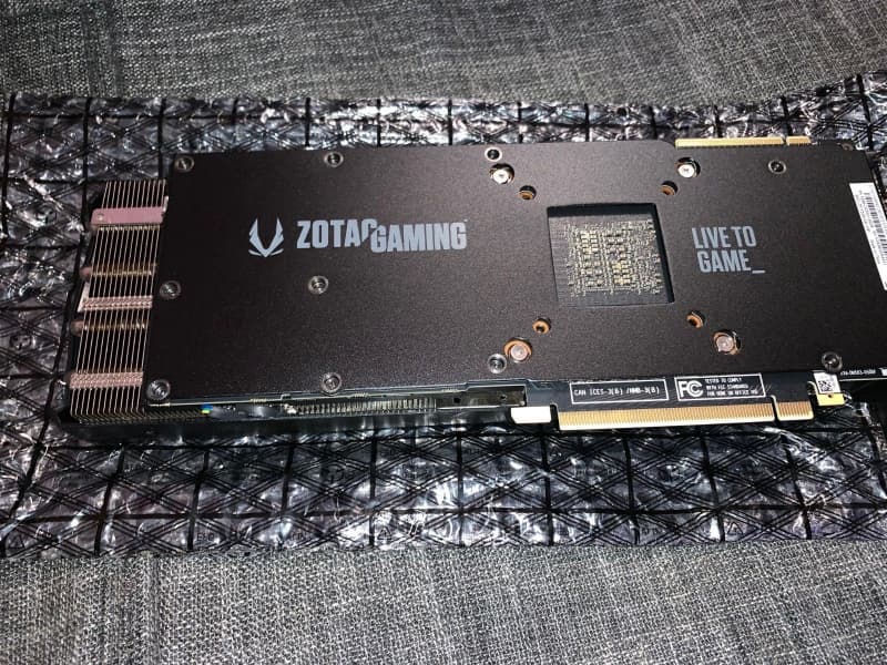 Zotac Nvidia GeForce RTX 2080Ti AMP Grafikkarte