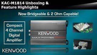 Boots Verstärker Marine Kenwood 2x90 Watt Power Audio Hifi Neu