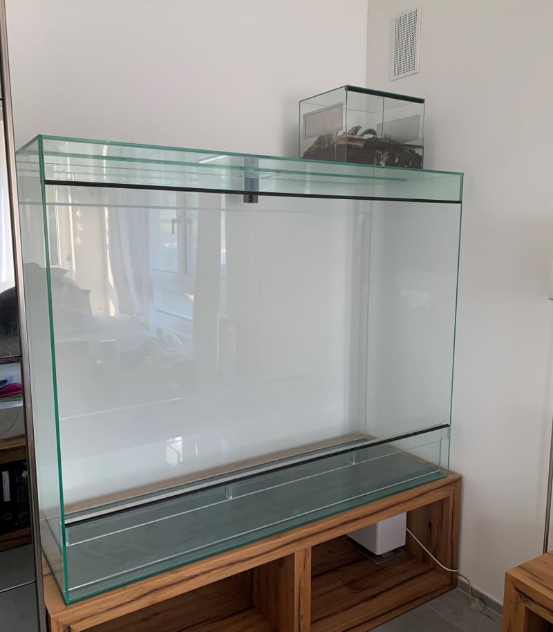 Glas-Terrarium 150x50x120cm (LxBxH) zu verkaufen