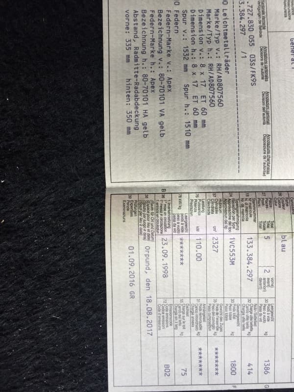Golf 4 GTI 2,3 Ab Mfk