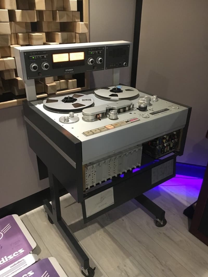Studer A80RC mk2 1/2" 2 track HIGH SPEED (15/30 ips) Masterrecord