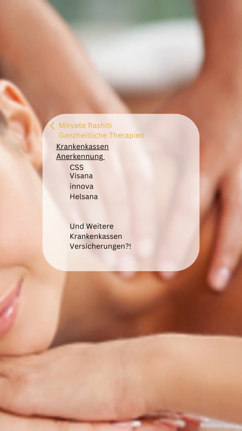 Komplementäre Medizinische Massage für Gesunde Körper
