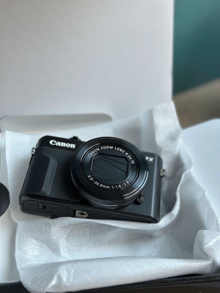Canon PowerShot G7X Mark II + Zubehör