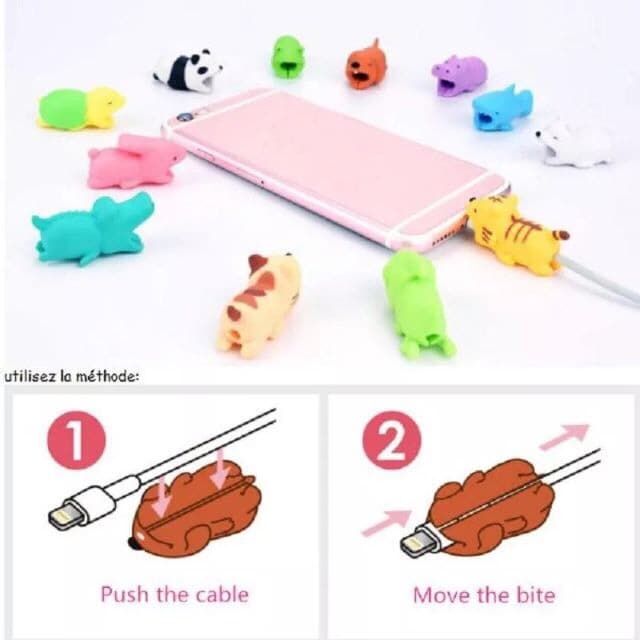IPhone Lightning Ladekabel Protector Schutz