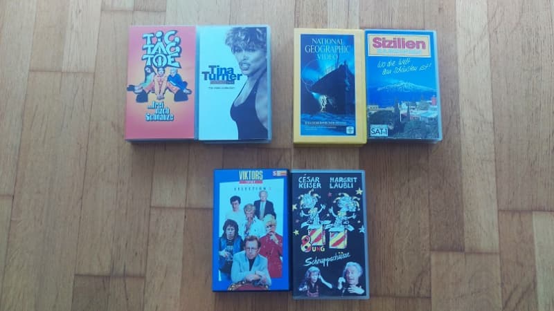 VHS Sammlung - Blockbusters - div. Genres