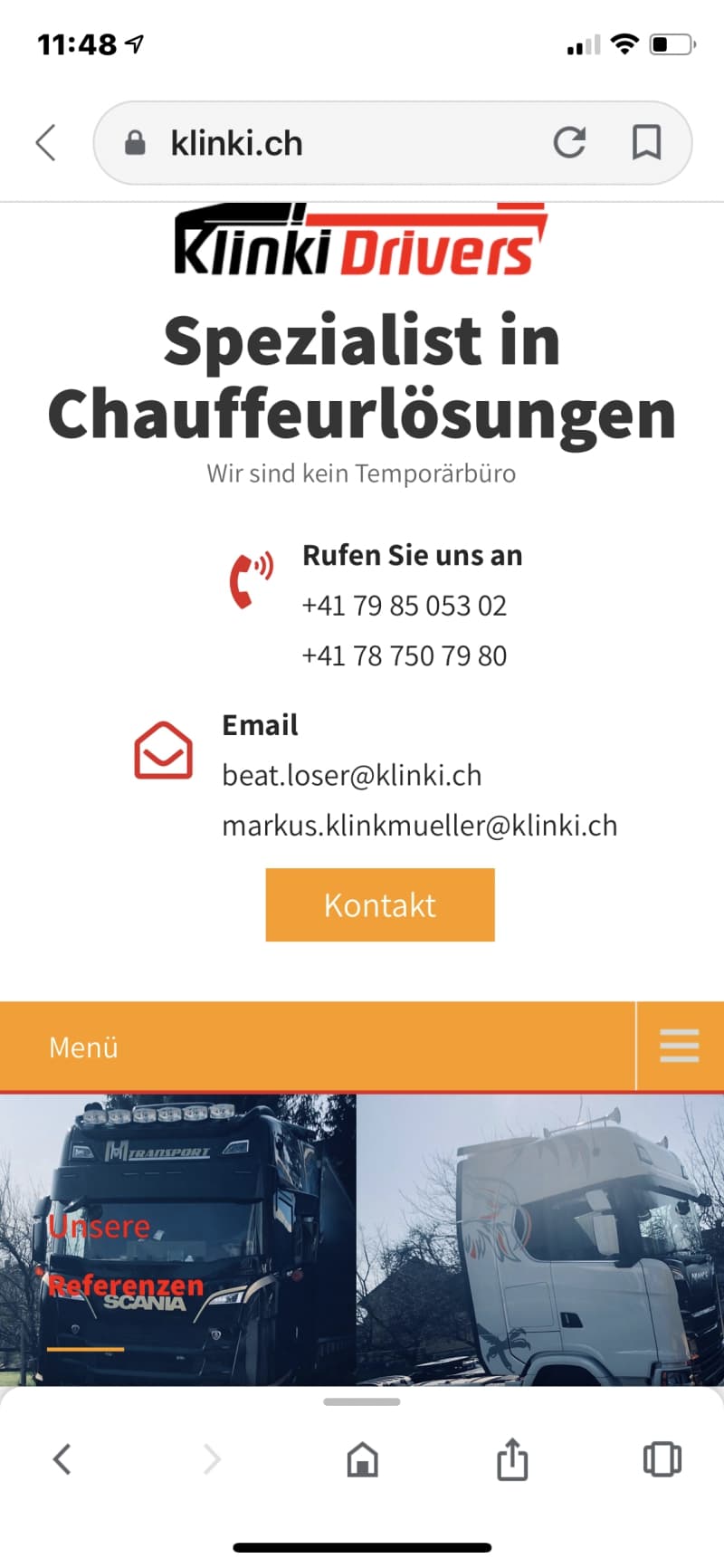 100 Lkw Chauffeure gesucht