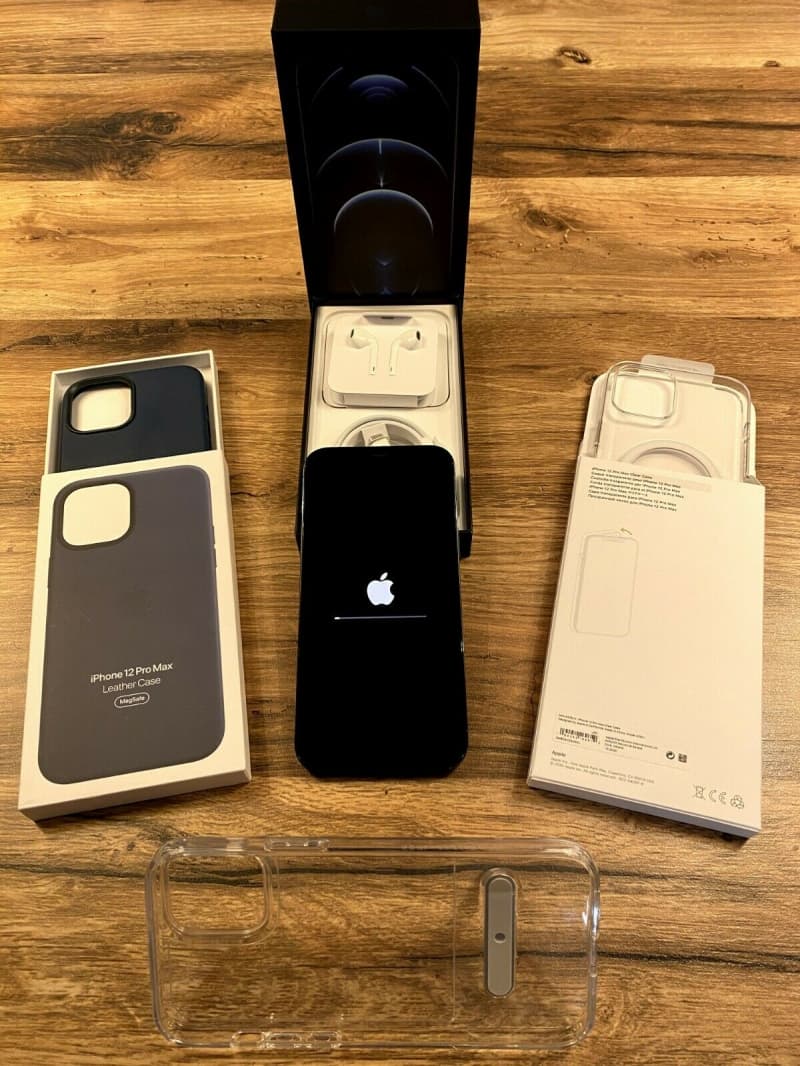 Apple iPhone 12 Pro Max - 256 Go - Bleu Pacifique
