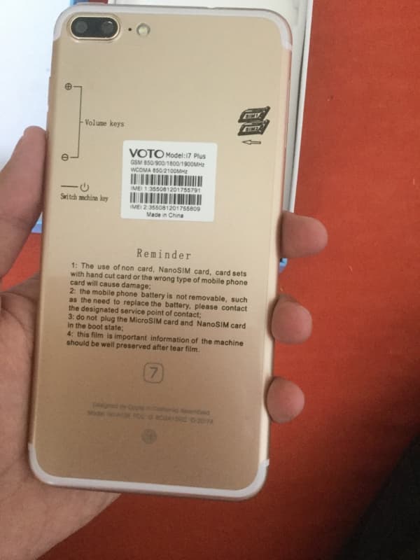 Voto 7plus gold