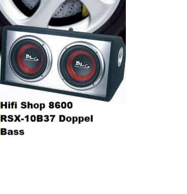 Hifi Car Doppel Woofer BLG Neu OVP