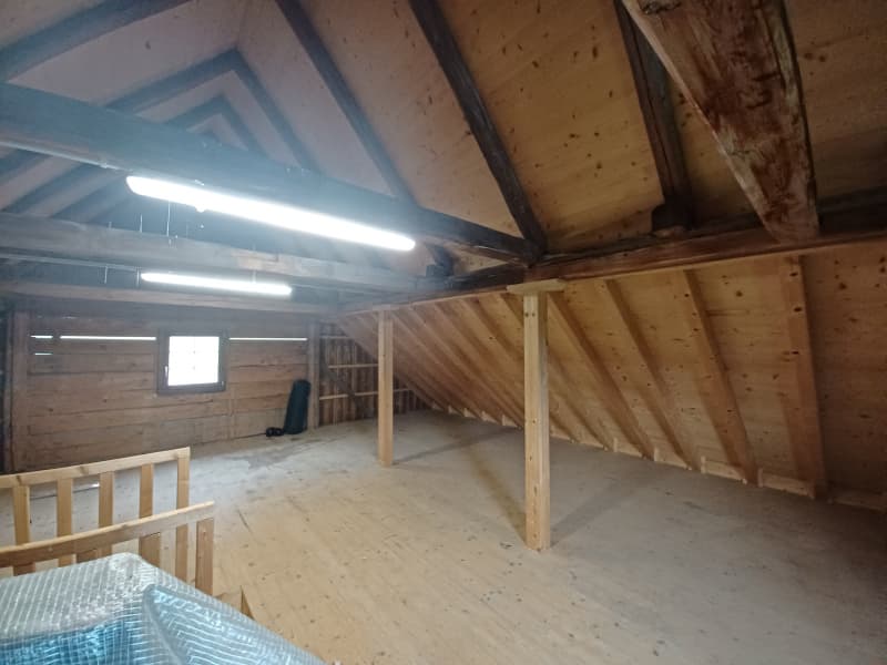 Lagerraum in Holzschopf (70 m2) zu vermieten