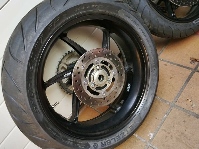 PVM HONDA SC59 FELGEN SPORTEC M7RR 190/55ZR17 Bremsscheiben