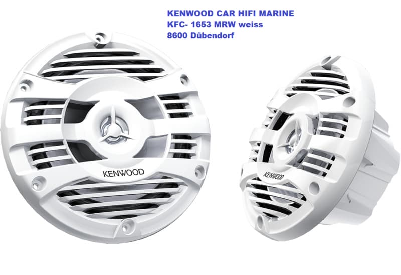 Wassergeschützter Kenwood Marine Lautsprecher Neu OVP
