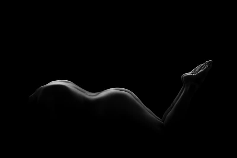 Bodyscapes Fotoshooting - Körperformen kunstvoll in Szene gesetzt