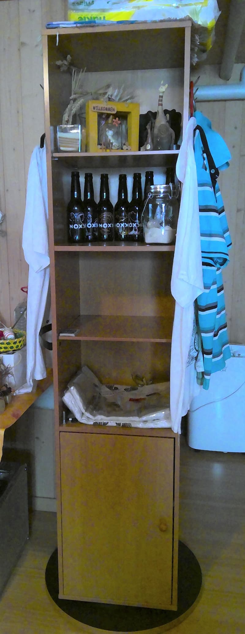 Garderobe drehbar mit viel Stauraum