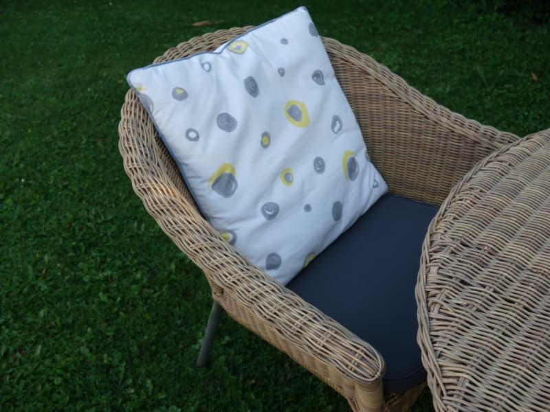 Gartentisch Grösse 160/100 cm mit 4 Stühlen
