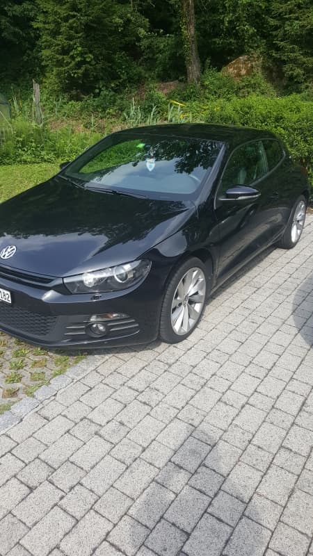 VW Scirocco 2.0 TSI TEAM schwarz in sehr gutem Zustand