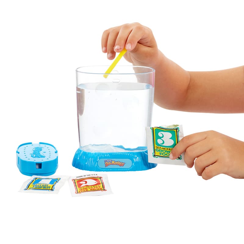 Sea-Monkeys Ocean Zoo Aquarium Urzeitkrebe Züchten Kult YPS Kind