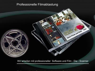 Filmtransfer Analoge Medien auf Digital - Medien alle Formate