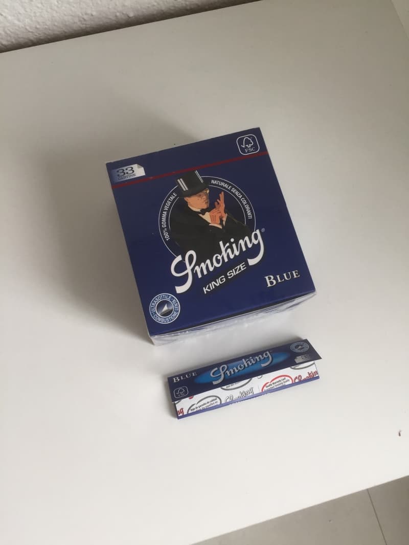 50x Smoking Papers Blue