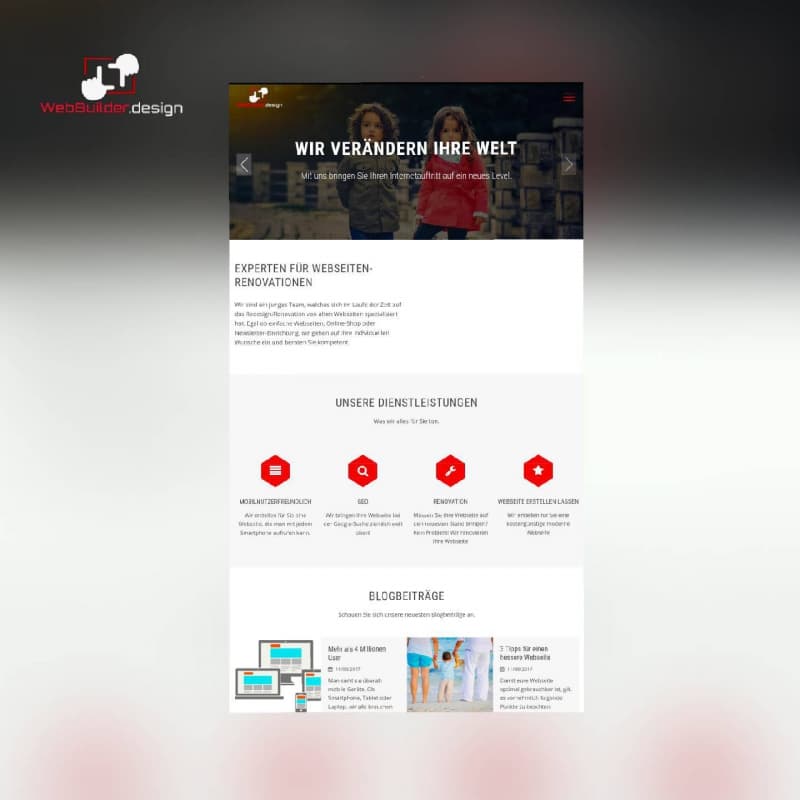 Webseite renovieren lassen zum Bestpreis