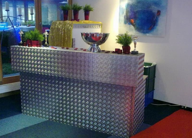 Bartheke Barelement Hochtisch Bartisch Theke mieten Stehtisch
