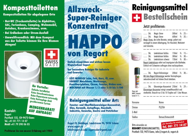 komposttoiletten swiss regort System