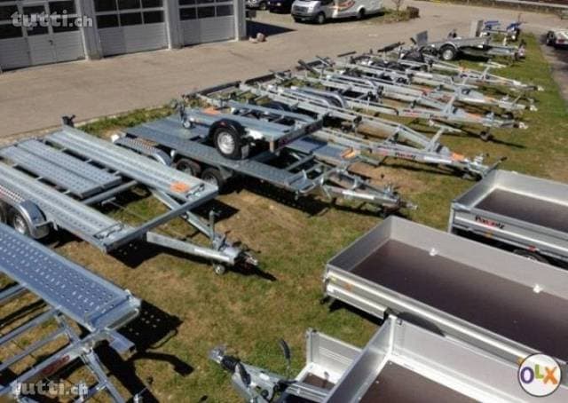Kofferanhänger kaufen Anssems GT 750 Aluanhänger Tieflader