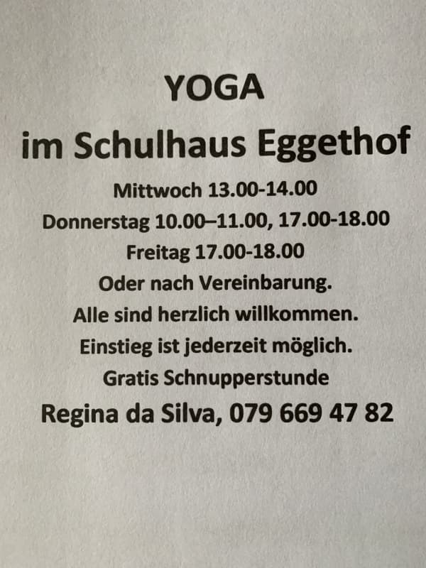Erwachsenen- und Kinder Yoga in Langrickenbach TG