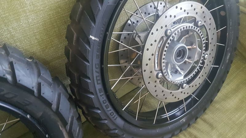 BMW Satz Felgen Speichenfelgen Spoke Wheel R1200GS