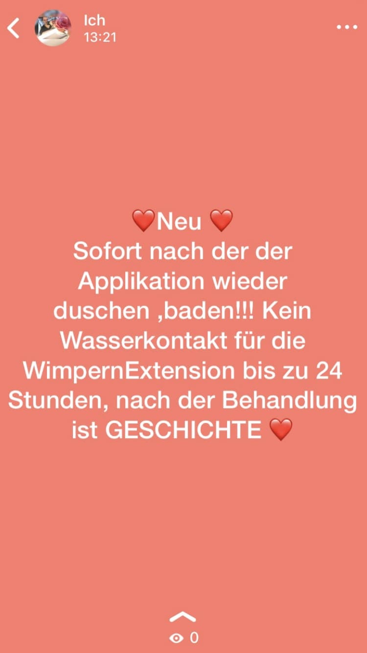 Wimpernextensions-Wimpernverlägerung in Amriswil Bei Luna