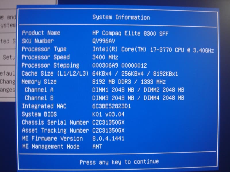 Deine HP 8300, i7-3770 selber konfigurieren