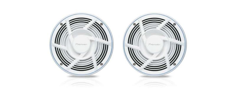 Boots Lautsprecher Pioneer Neu Weiss OVP Marine