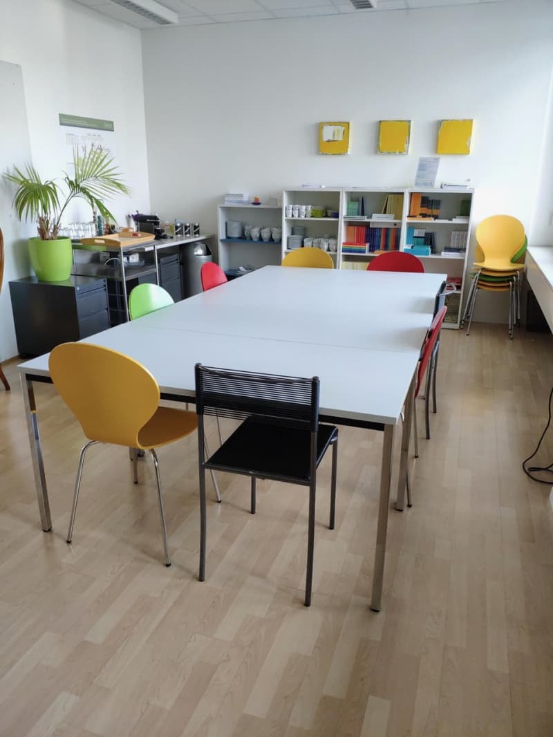 Büroauflösung: Möbel und Pflanzen preiswert abzugeben