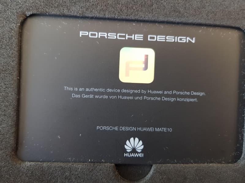 Porsche Design Huawei Mate 10 256 GB / 6 GB RAM Dual SIM 4G+
