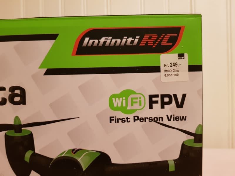 INFINITI R/C DROHNE X FLY BETA