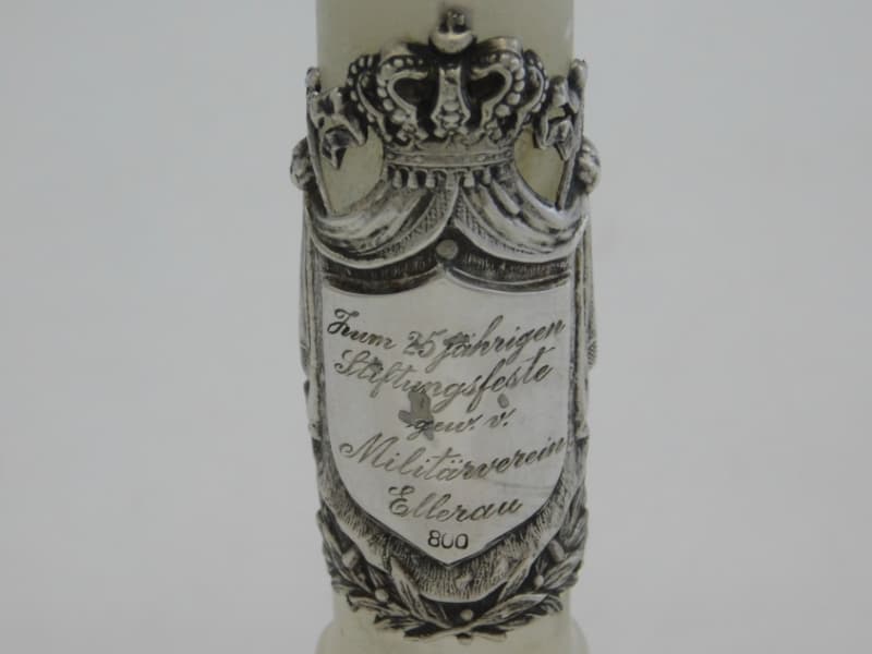 Militaria SIEGESSÄULE Silber 800-ER UM 1913